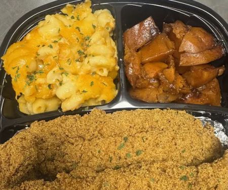 Chris cooks