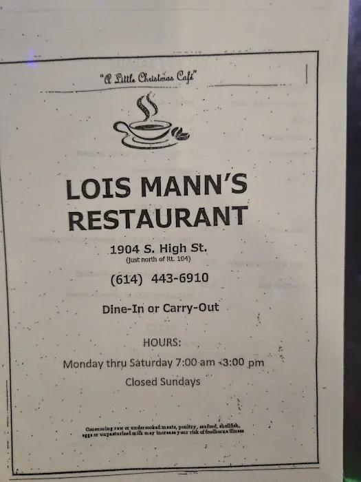 Lois Mann's Restaurant Picture 4