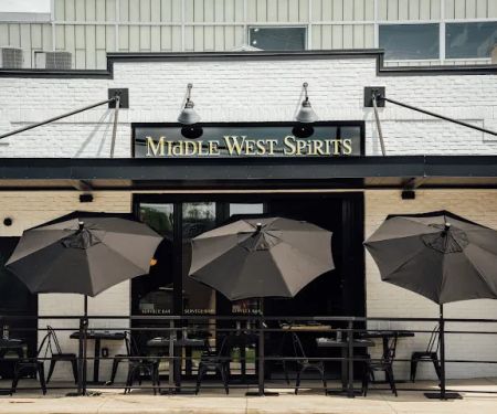 Service Bar at Middle West Spirits Distillery