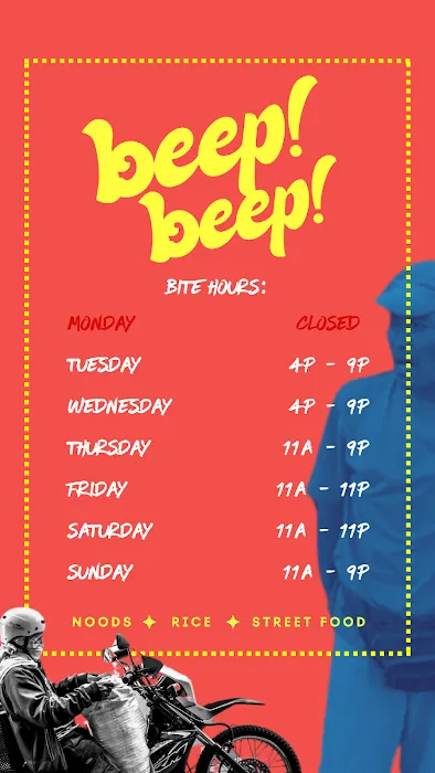 Beep! Beep! • Noods • Rice • Street Food • Picture 1