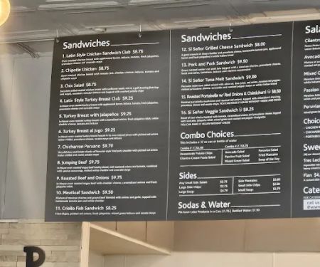Si Señor Peruvian Sandwiches