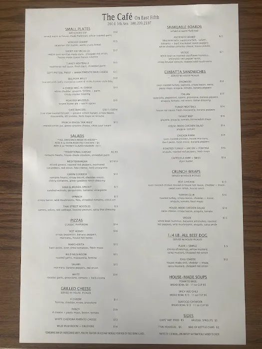 Ozzie’s Kitchen + Tavern (formerly The Cafe on East 5th Picture 2