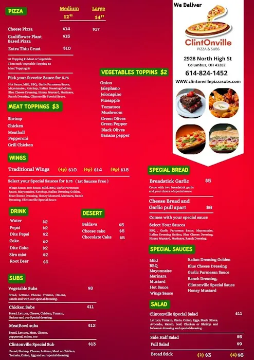 Clintonville Pizza and Subs Picture 1