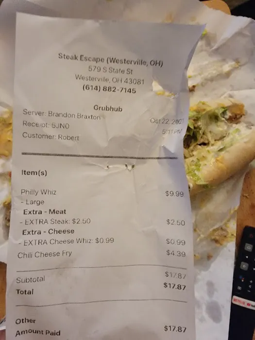 Steak Escape Sandwich Grill - Westerville Picture 9