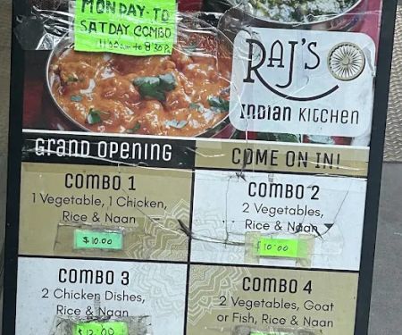 Raj's Indian Kitchen FiDi