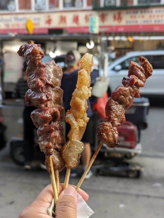 Young Xinjiang BBQ cart Picture 1