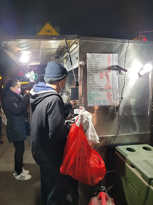 Meat stick cart Picture 2