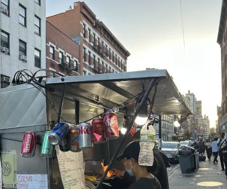 Meat stick cart