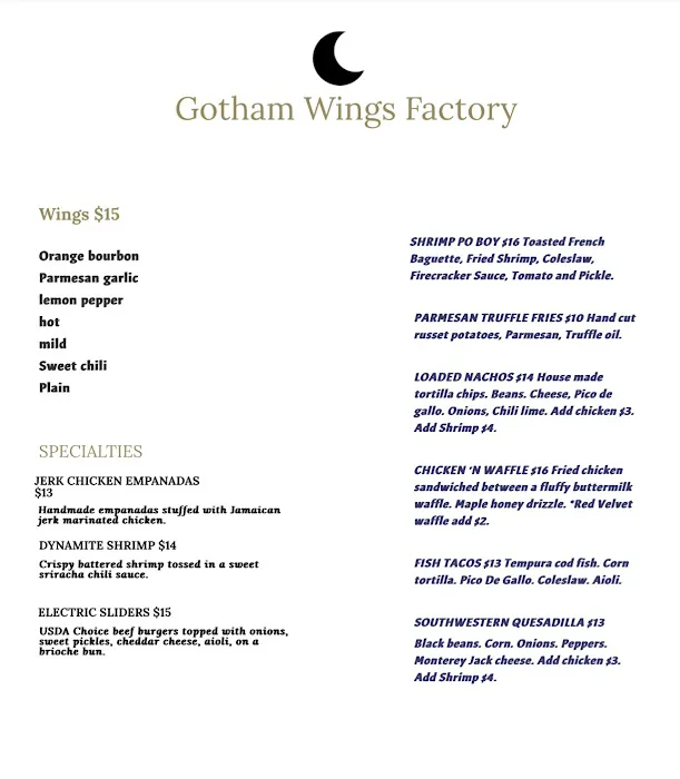 Gotham Wing Factory Picture 8