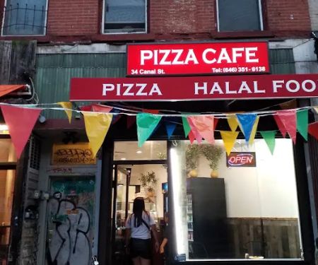 Pizza cafe 34 canal st