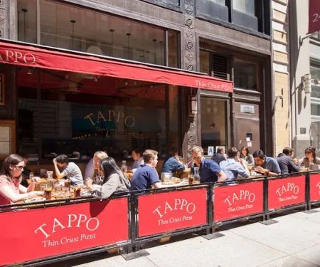 Tappo NYC Thin Crust Pizza