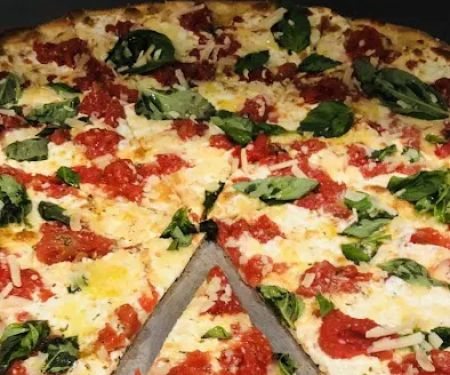 Burrata Basil Pizza