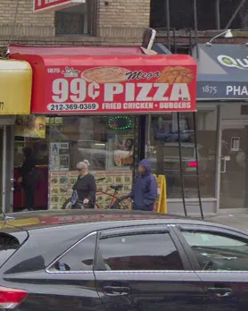 99 Cents Mega Pizza Picture 2