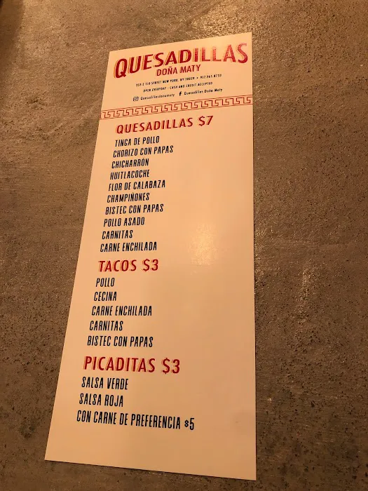 Quesadillas Doña Maty 2 Picture 1