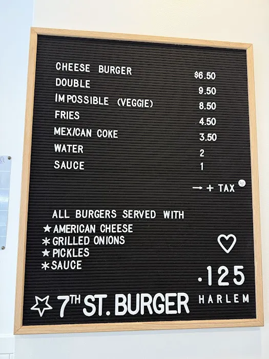 7th Street Burger Harlem Picture 1