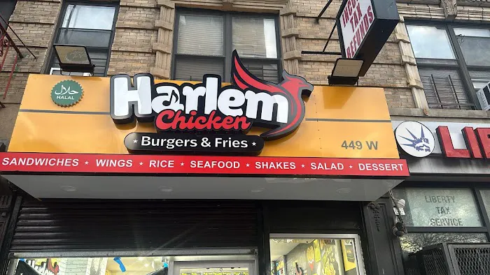 Harlem Chicken Burger & Fries Picture 1