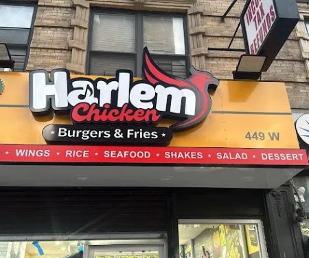 Harlem Chicken Burger & Fries
