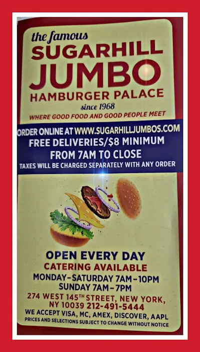 Sugarhill Jumbo Hamburger Palace Picture 8