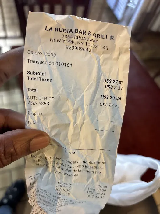 La Rubia Bar and Grill Restaurant Picture 10