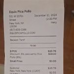Equis Pica Pollo (207 st)