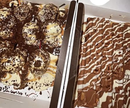 Triple Chocolate Crepes & Waffles