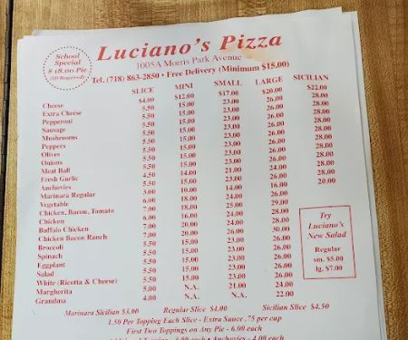 Luciano’s Pizza