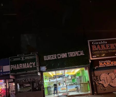 Burger Chimi tropical