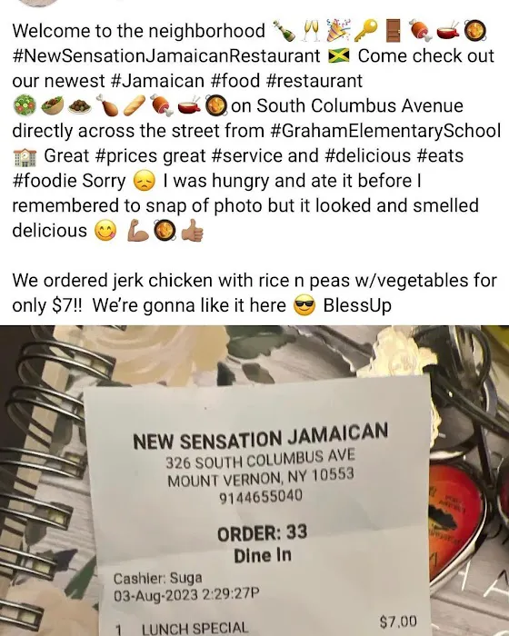 New Sensation Jamaican Restaurant Picture 8