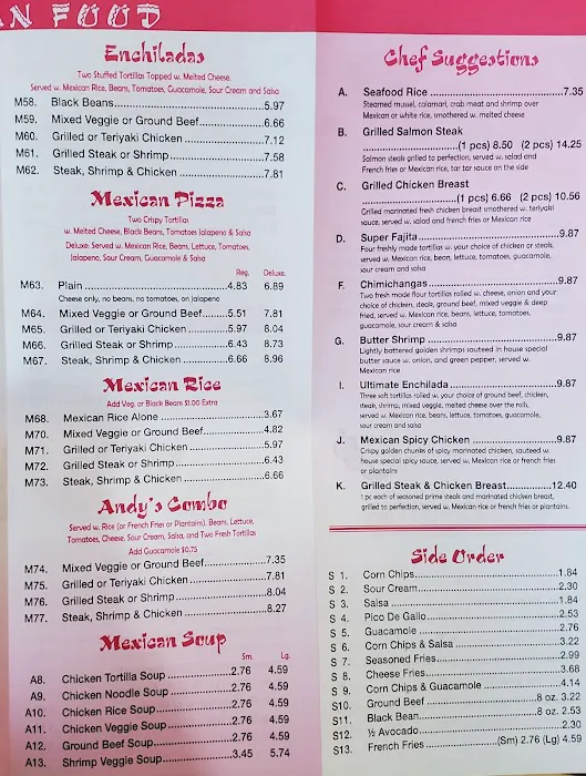 ANDY’S Taco Japanese & Mexican Food Picture 10
