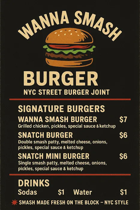 WANNA SMASH BURGER Picture 1