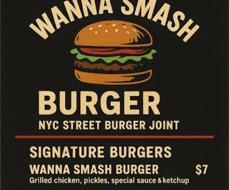 WANNA SMASH BURGER