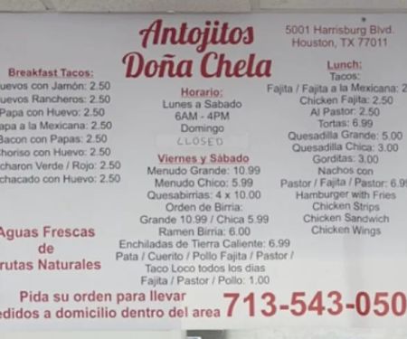 Antojitos Doña Chela