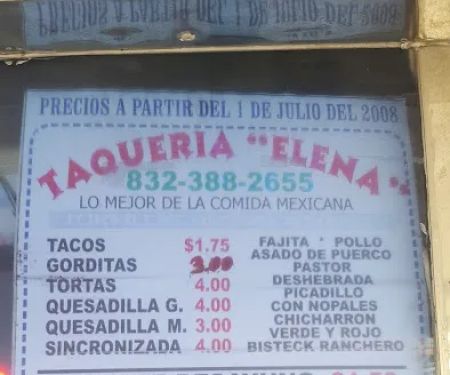 Taqueria Elena