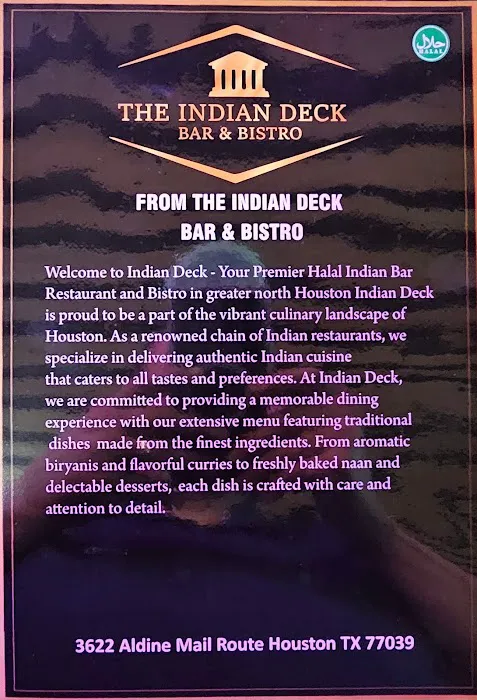 THE INDIAN DECK ALDINE BAR & BISTRO Picture 8