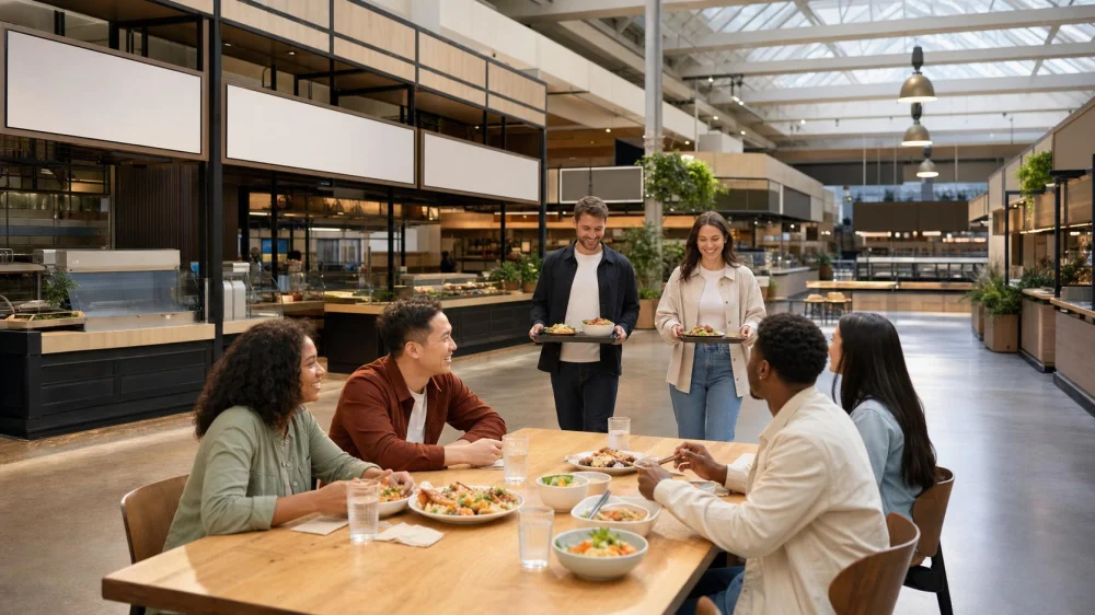 Food Hall Dining: A Practical Plan for Groups
