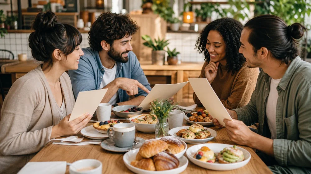 How to Order Brunch for a Table That Shares