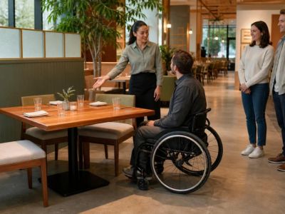 Wheelchair-Friendly Restaurant Seating: What to Ask