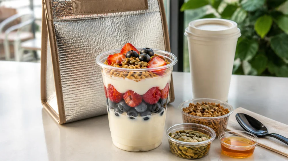 Brunch Yogurt Parfait: Balance Cold, Crunch, Fruit, and Sweetness