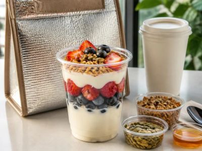 Brunch Yogurt Parfait: Balance Cold, Crunch, Fruit, and Sweetness