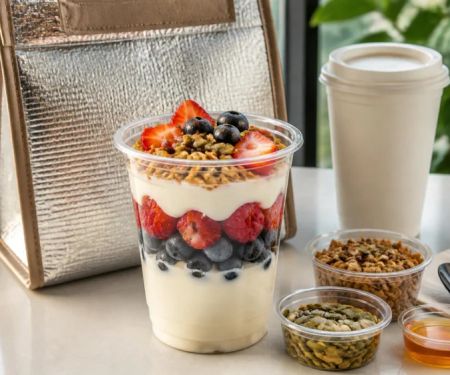 Brunch Yogurt Parfait: Balance Cold, Crunch, Fruit, and Sweetness