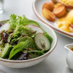 Brunch Side Salad: Greens, Dressing, and Balance