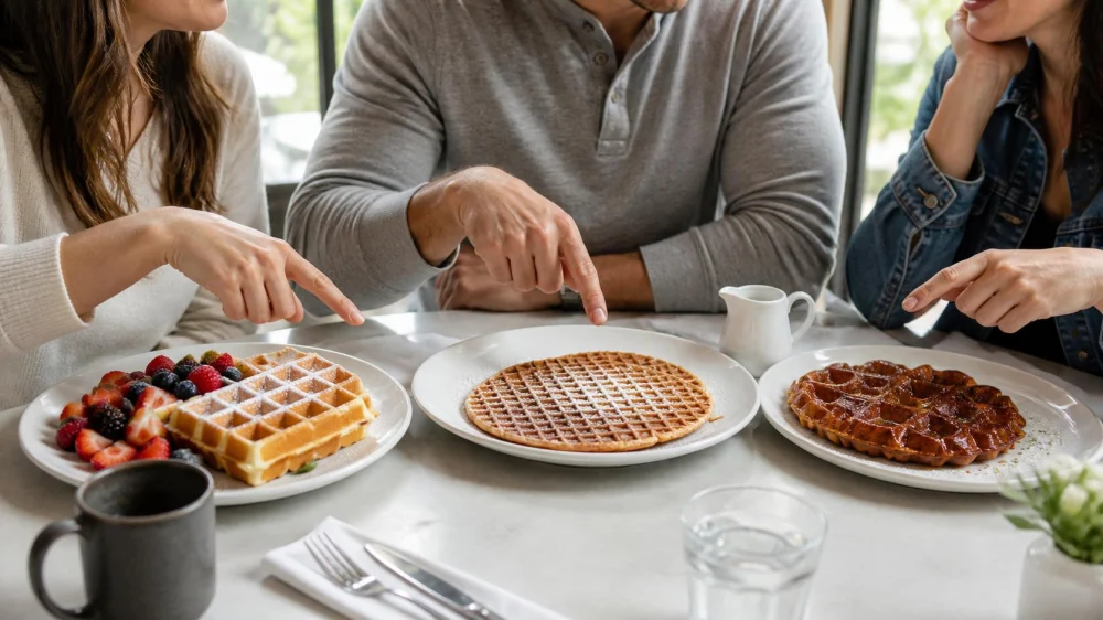 Brunch Waffle Guide: Crispness, Shape, and Toppings