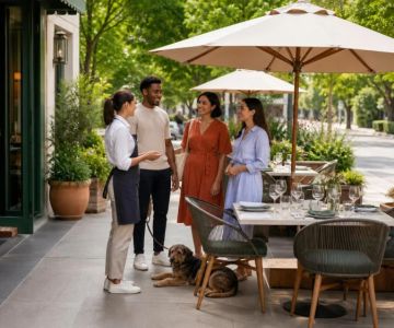 Restaurant Outdoor Seating: Check Shade, Noise, Pets, and Service