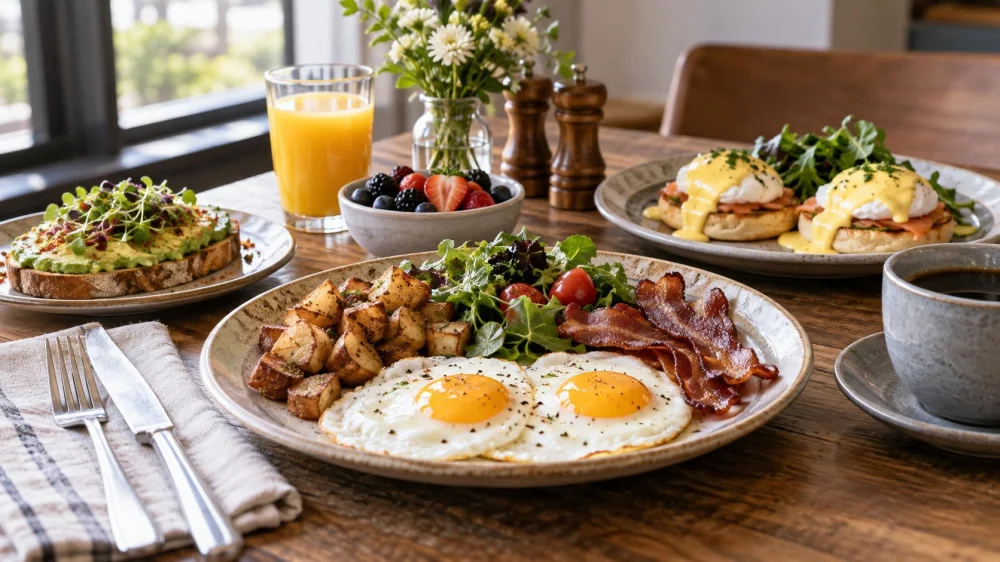 Brunch Egg Order Guide: Doneness, Sides, and Food Safety