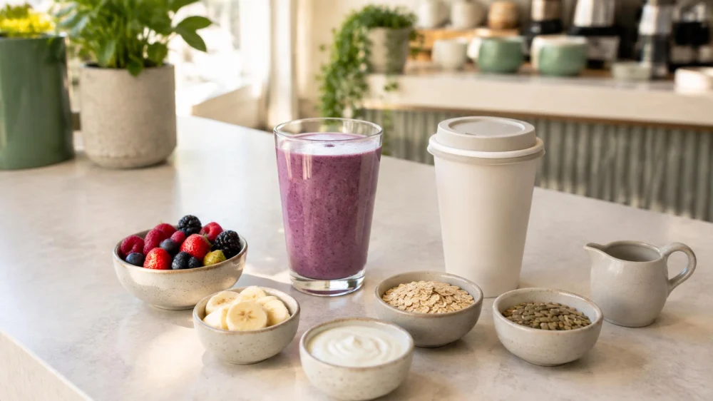 Brunch Smoothie Order: Fruit, Sweetness, and Add-Ins