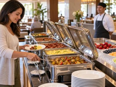 Brunch Buffet Choices: Allergies, Temperature, and Pace