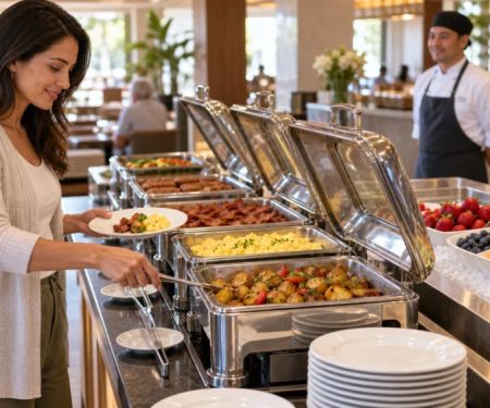 Brunch Buffet Choices: Allergies, Temperature, and Pace