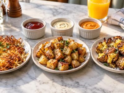 Brunch Potatoes: Compare Cuts, Crispness, and Sauces