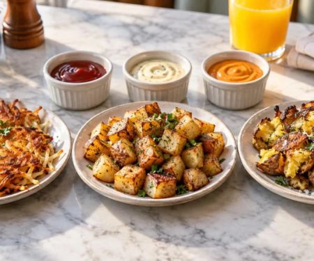 Brunch Potatoes: Compare Cuts, Crispness, and Sauces