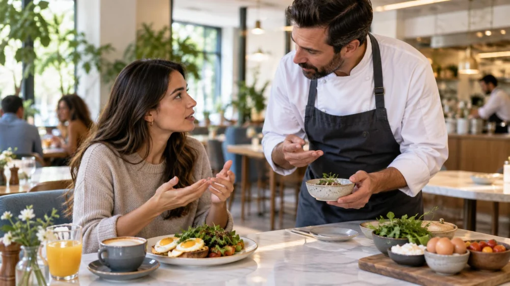 Brunch Dietary Request: Verify Ingredients and Shared Prep